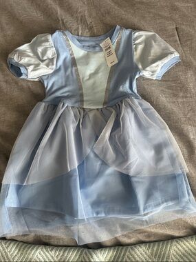 GAP Light Blue Cinderella Princess Tulle Dress Disney